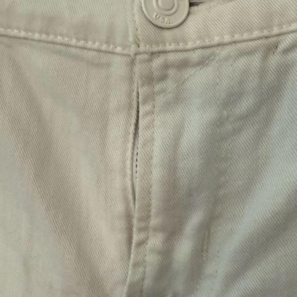 NEW Hudson Muse Crop Skinny 5โ Cuff White Jeans - Picture 2 of 12